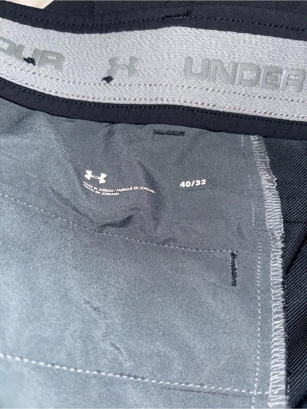 Under Armour Men’s Black Golf Pants